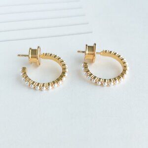 Julie Vos Juliet Small Hoop Earrings